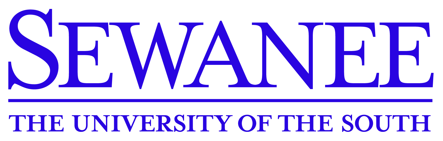 Sewanee Logo with White background and purple letters